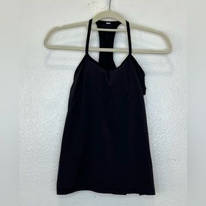 Lululemon Athletica Flowy Back Band Black Tank No Size